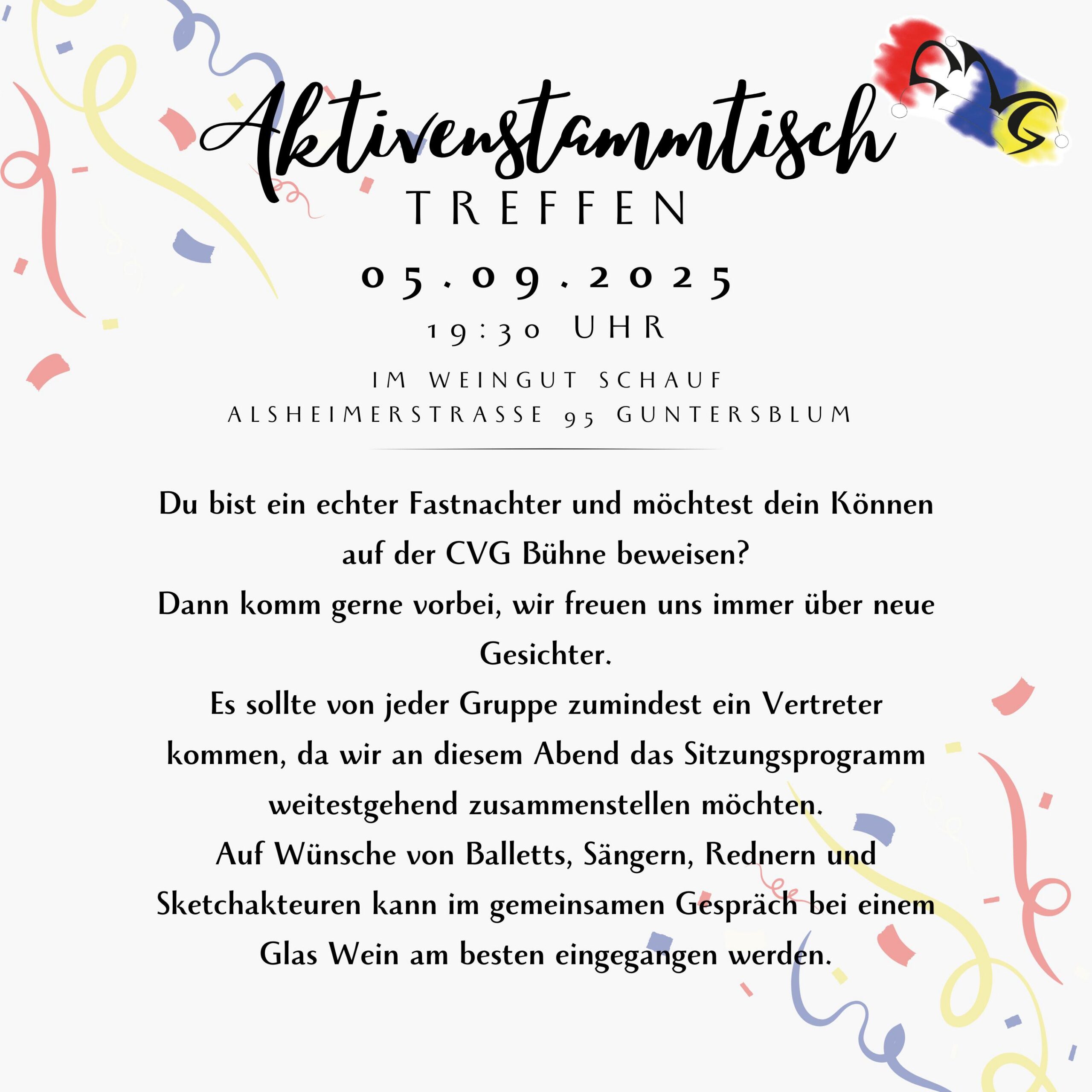 Aktivenstammtisch